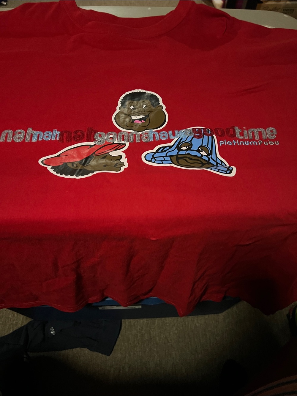 FUBU long sleeve character on the front tee Sz 6X